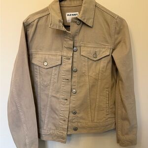 Old Navy Beige Denim Jacket